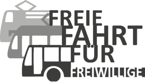 Freie Fahrt für Freiwillige Logo der Akition Freie Fahrt für Freiwillige