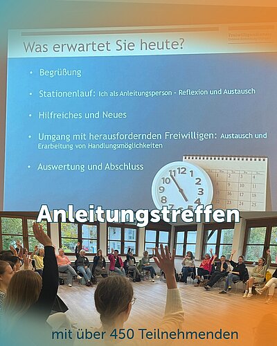 Wie sorgen wir dafür, dass sich unsere Freiwilligen von Anfang an gut aufgehoben fühlen und sich weiterentwickeln...