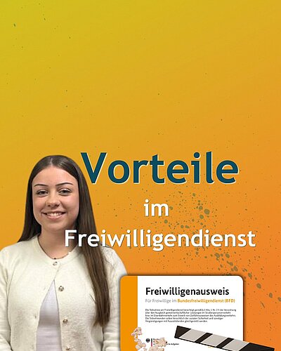 Das sind deine Vorteile im Freiwilligendienst 💪✨ (z. B. im FSJ):
 
🎟️...